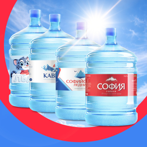Доставка воды в Краснодаре: ассортимент «Аква.рус»